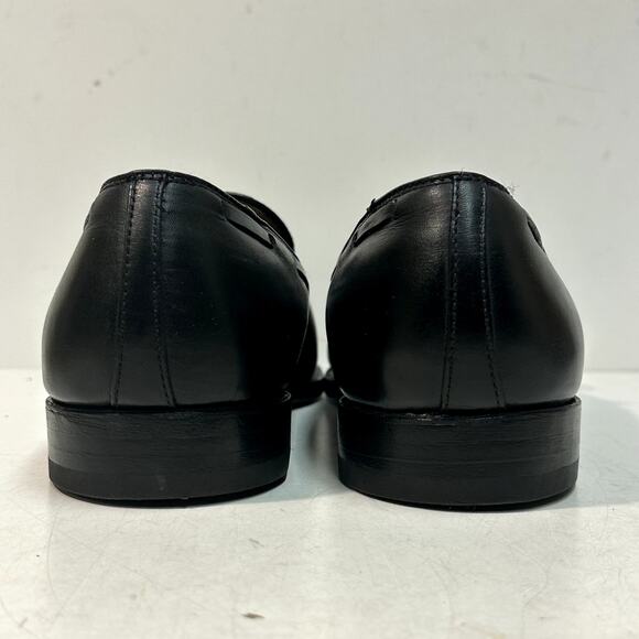 FULLY RESOLED Alden 660 Tassel Moccasin Loafer (Black Calf) Made in USA 12 A/C main image 4